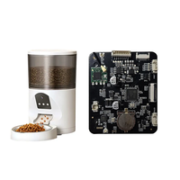 Alimentador inteligente personalizado para mascotas, montaje de placa de circuito PCB, temporizador para perros y gatos, Alimentador automático para mascotas, placa PCBA