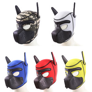 Jeux pour adultes BDSM, accessoires de jeu de rôle de chiot, jouets fétichistes, bondage, capuche de tête de chien, jouet érotique alternatif, Yamamoto SM324 - Product Image 2