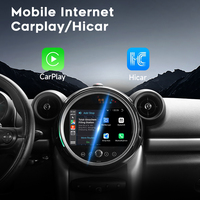 Radio para Coche Android con Pantalla Táctil de 9 Pulgadas, Sistema Android 14, Multimedia, Navegación GPS y Reproductor de DVD para BMW MINI R60 R56 F54 F55 F56