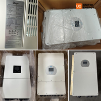 Kit complet Deye Système solaire domestique 5kW 10kW 20kW avec onduleur hybride et batterie basse tension 10kWh 15kWh BMS intégré