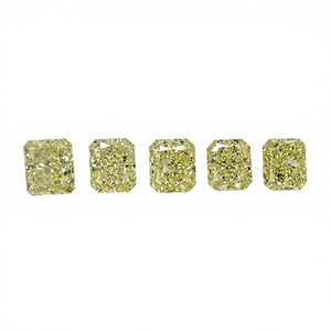 Diamant naturel non serti, couleur jaune fantaisie, clarté VVS1, taille Radiant parfaite, polissage EX, symétrie, non fluorescent, certifié, 1.17 carats. - Product Image 1