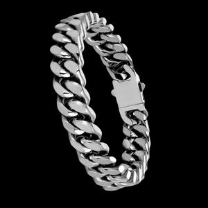 Jewelry <b>for</b> <b>Men</b> Stainless Steel Bracelet Gold Plated Jewelry Cuban Link Bracelet Chunky Bracelet Durable Stainless Steel Jewelry - Product Image 2