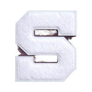 Custom Embroidered Chenille <b>Letter</b> Patch <b>Iron</b>-<b>On</b> Patches <b>for</b> Hats and <b>Clothing</b>-Eco-Friendly Garment Accessories - Product Image 1