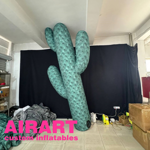 Decoraciones inflables estatua de cactus decoraciones de club nocturno vegetación de desierto <span class=keywords><strong>tropical</strong></span> inflable gigante - Product Image 4