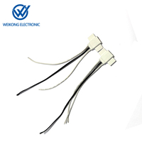 Connecteurs de câbles d'alimentation pour appareils électroménagers Vicongroups DC5521 DC35135, conducteur en cuivre, gaine en caoutchouc, isolation en PVC/silicone