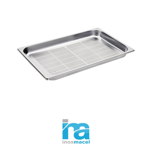 Inox Macel Gastronorm <b>Pan</b> GN 1/1 Forata High Stainless Steel 53 x 32.5 cm Gastronorm Professional Equipment Hotel Supplies - Product Image 4