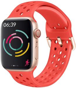 Doux Réglable <span class=keywords><strong>Bracelet</strong></span> de Montre En Silicone Bandes de Boucle Pour L'<span class=keywords><strong>apple</strong></span> <span class=keywords><strong>Watch</strong></span> Series 5 <span class=keywords><strong>D</strong></span>'origine - Product Image 1