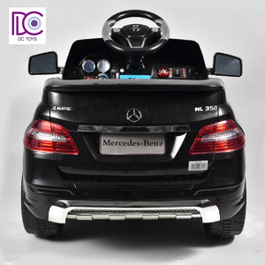 Xe Hơi DC Mandate Benz ML350 6V Giá Rẻ Chạy Xe Điện Điều Khiển Từ Xa Lớn 10 Tuổi Với Màu Đen Trắng Đỏ - Product Image 4