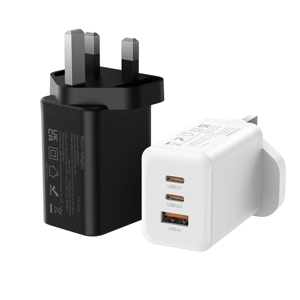 Caricabatterie Rapido ad Alta Tensione con Tecnologia GaN PD65W, 2 Porte C e 1 Porta A, Scelta Preferita per la Ricarica Rapida degli Smartphone - Product Image 4