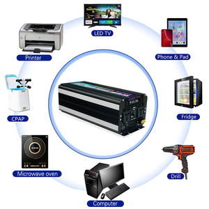 <span class=keywords><strong>Lvyuan</strong></span> <span class=keywords><strong>4000W</strong></span> 8000W onduleur à onde sinusoïdale modifiée 12V 24V 48V 60V 72V à 110V 220V convertisseur de puissance de voiture AC pour outils industriels - Product Image 6