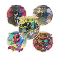 7g 14g Mini Mignon Snack Cali Cookie Mat Impression Personnalisée Feuille Cadeau Joint Refermable Ziplock Stand Up Mylar Sac Avec Boîte Logo