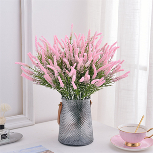 Cheap Artificial PE Lavender Flower Foam Lavender Flower for Home Decoration Purple Wedding Decorative <strong>Flo</strong> - Product Image 3