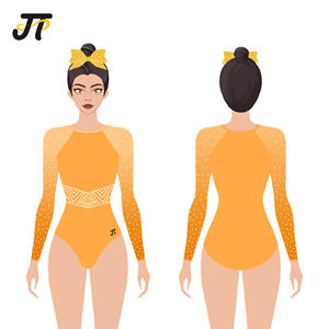 طباعة حيوانات نسائية امريكان لرياضة الجمباز والبورن ملابس نسائية مرنة وملائمة مريحة - Product Image 3