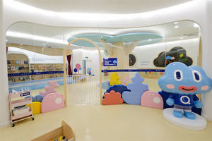 Centre de garde d'enfants coloré meubles de pépinière en bois pour enfants meubles de classe préscolaire en bois meubles de maternelle - Product Image 4