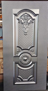 ABYAT <span class=keywords><strong>Porte</strong></span> en peau de métal laminée à froid pour les maisons Entrée avant pour la maison Tôle de fer en acier gaufré Stratifié extérieur Entrée principale Déco - Product Image 4