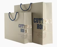Bolsa de Compras de Papel Blanco con Asa, Personalizada con Logotipo de Marca, para Regalos, Joyería y Ropa de Lujo, Venta al Por Mayor