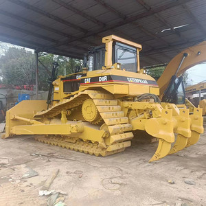 รถดันดินตีนตะขาบ Caterpillar D8R มือสองจากญี่ปุ่นแท้ เครื่องยนต์ CAT 3406 รถดันดินขนาดกลาง พร้อมหัวริปเปอร์ สำหรับงานก่อสร้างปรับระดับพื้นดิน - Product Image 3