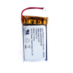 KC UL2054 CB KC WERCS Lipo batería 552035 350mAh baterías de polímero de litio de <span class=keywords><strong>3</strong></span>,7 v para E-bike Bluetooth - Product Image 3