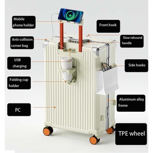 2024 Usine Nouveau Design Tout Aluminium Business Pilot Case Caméra <span class=keywords><strong>Ordinateur</strong></span> <span class=keywords><strong>Trolley</strong></span> Case <span class=keywords><strong>Trolley</strong></span> Bagages - Product Image 4