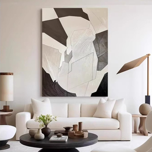 Restaurant minimaliste italien 2025 nouvelle <span class=keywords><strong>peinture</strong></span> décorative salon Art mural abstrait Simple moderne - Product Image 5