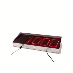 Compteur de puissance numérique à grands chiffres Vis H160, affichage alphanumérique de 160 mm pour capteurs de pesage 230Vac N.B.C. Elettronica Srl Italia - Product Image 1