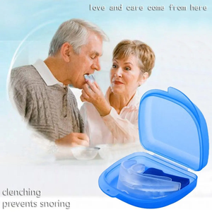 Mouthpiece tidur diam, corong silikon aman dan nyaman baru anti dengkur - Product Image 5