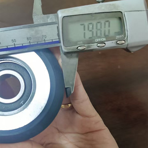 Chất Lượng Cao Đường Kính 80Mm Tốc Độ Cao Hướng Dẫn Giày Bánh Xe Cao Su Thang Máy Hướng Dẫn Giày Con Lăn Nâng Phụ Tùng - Product Image 5