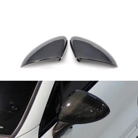 Cubiertas de Espejos Retrovisores de Fibra de Carbono para Porsche Cayenne 958 (2011-2014), Reemplazo Directo, Tapas de Espejos Laterales Mejoradas