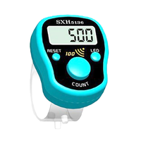 Clicker réarmable de compteur de pointage de main en plastique à 5 chiffres pour le dispositif de compteurs de notation de golf