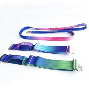 Fabricante sin tirones ajustable <span class=keywords><strong>Arnes</strong></span> Perro Chaleco de entrenamiento de nailon Reino Unido táctico caminar perro arnés y collar Correa conjunto para perro grande - Product Image 5