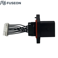 Rangkaian Kabel Kontrol Sinyal NEV OEM ODM IP67 Multi Sirkuit Kabel Hitam Konektor Putih Gasket Oranye Pabrik OEM