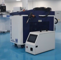 Máquina de Soldadura Láser de Fibra de Alta Precisión, Soldador Manual de Acero Inoxidable y Cobre, Láser HF