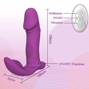 Hareketli Giyilebilir Parmak Taklidi Sessiz Külot Vibratörü Uzaktan Kumandalı 7 Frekanslı Silikon Şarj Edilebilir Su Geçirmez G Noktası Seks Oyuncağı - Product Image 4