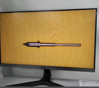 Pointes de contact Pogo-Pin ultra-précises usinées CNC sur mesure pour sondes, en acier inoxydable/laiton, 0,005 mm