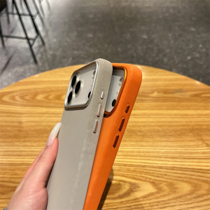 เคสโทรศัพท์ผ้าใยแก้วพร้อมช่องชาร์จแม่เหล็ก  วัสดุแข็งแรงทนทาน สำหรับ iPhone 18 17 15 16 14 13 12 Pro Max - Product Image 3