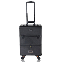 Prix d'usine : Organisateur et étui de transport pour outils capillaires, chariot professionnel de salon, valise de voyage pour coiffeur et maquilleur