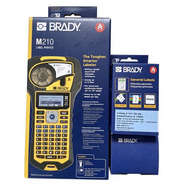 Cable Wire Marker Printer Brady M210 Handheld Label Printer Vibration-resistant Free Hanging Mounting