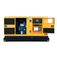 Générateur diesel silencieux GEEMKA 150 kW de haute qualité avec moteur Weichai, 50/60 Hz, 220 V, 188 kVA, extérieur, silencieux, démarrage électrique 24 V CC