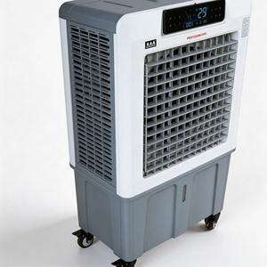 Ventilateur rafraîchisseur d'air évaporatif domestique chinois 120W, 3 vitesses, faible bruit 40dB, 500-1999 CFM, pour maison et garage 1. Économie d'énergie - Product Image 4