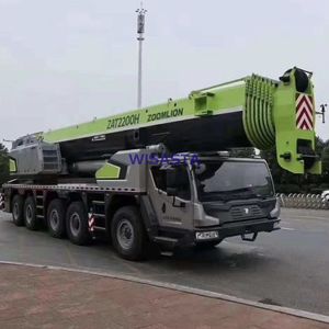 Peralatan konstruksi pengangkat truk ZOOMLION bekas yang dipasang 220 Ton ZOOMLION semua medan truk derek - Product Image 3