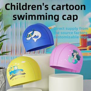 Bonnets <span class=keywords><strong>de</strong></span> <span class=keywords><strong>bain</strong></span> pour enfants, bonnets <span class=keywords><strong>de</strong></span> <span class=keywords><strong>bain</strong></span> imprimés mignons, bonnets <span class=keywords><strong>de</strong></span> <span class=keywords><strong>bain</strong></span> imperméables pour garçons et filles, vente en gros d'usine - Product Image 2