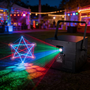 TMUT Professional Indoor Stage Laser <b>Light</b> 15W RGB Animation APP DMX ILDA IP33 Aluminum Alloy Club Party Laser Show - Product Image 1