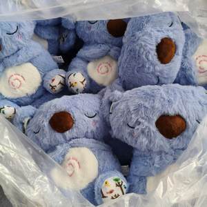 नवजात शिशु उपहार सांस लेने वाले खिलौना cpibared पशु नरम पेलुचे बच्चे नींद गुड़िया संगीत आराम - Product Image 4