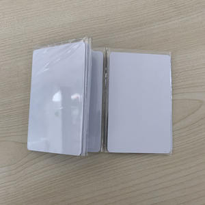 Tarjeta Inteligente RFID de Proximidad de PVC en Blanco, 125KHz EM ID 13.56MHz IC MF, para Control de Acceso, Venta al Por Mayor de Fábrica - Product Image 1