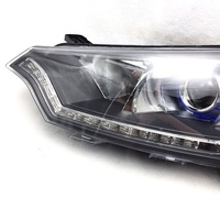 Conjunto de Bombilla LED para Faro Delantero de Coche H7 H4, Faro Delantero LED Original para Coche, Compatible con Dongfeng AEOLUS AX7 Modelo 15-17