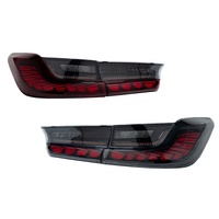 Para BMW Serie 3 G20 G28 2020-2026 M4 GTS, Conjunto de Luces Traseras LED OLED Estilo Escama de Dragón, Señal de Giro Secuencial Dinámica