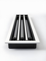 Couvercle décoratif en aluminium Diffuseur d'air Sortie fendue Grille de ventilation HVAC Élégant et économe en énergie.