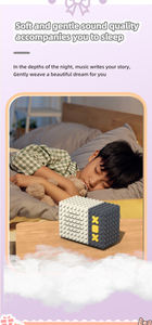 مكبر صوت بلوتوث إبداعي على شكل مكعبات بناء قابلة للتركيب، صوت ستيريو TWS، لعبة تعليمية للأطفال، تصميم لغز، مكبر صوت لاسلكي - Product Image 3