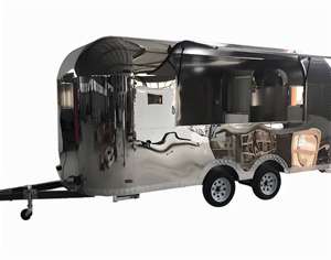 รถขายอาหารริมทางแบบไทย พร้อมเตาผัดและสถานีปรุงรสสำหรับก๋วยเตี๋ยวผัด หมี่เมา และข้าวเหนียวมะม่วง - Product Image 2