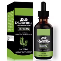 Gouttes de chlorophylle liquide à la menthe 6000 mg, Gouttes de chlorophylle liquide de mûrier